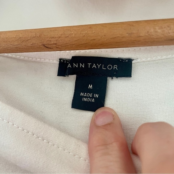 Ann Taylor Cap Sleeve Top Medium - Picture 5 of 6